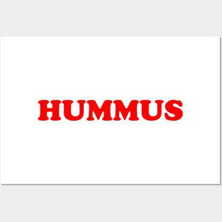 HUMMUS Posters and Art